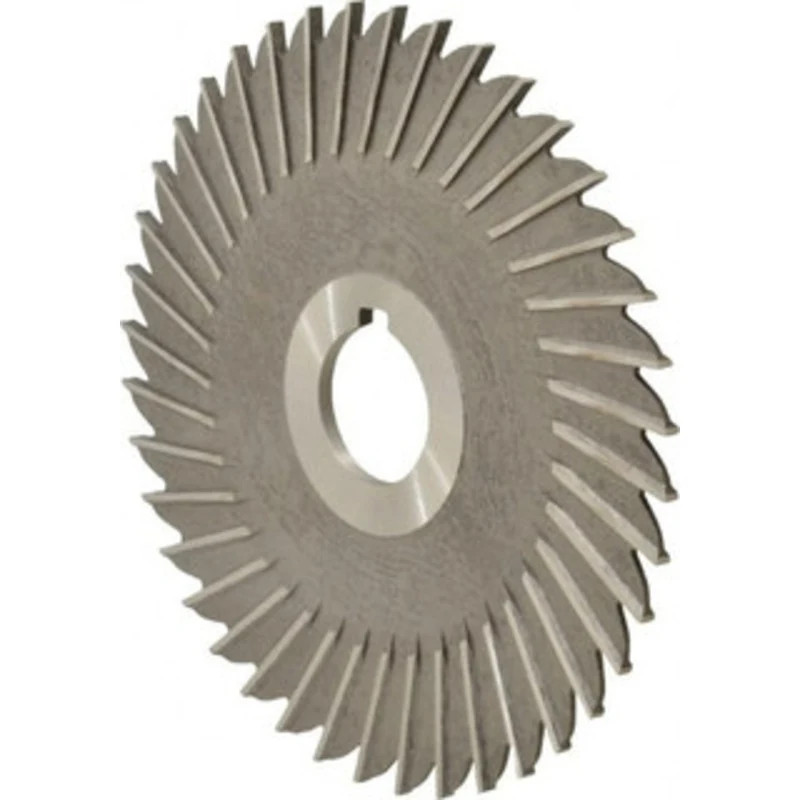 Made in USA 5 Diam x 1/8 Thick Straight Tooth Side Chip Saw 1 Arbor Hole Diam, High Speed Steel, Uncoated, 40 Teeth, ...